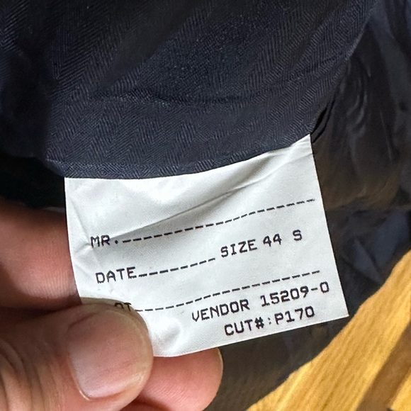 Stafford Suit Jacket - Size Men's 44 s navy blue - Picture 4 of 6